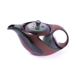 Konvička Kyusu Tokoname, červeno-modrá