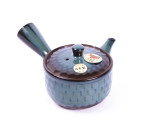Konvička Kyusu Tokoname, modro-hnedá