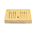 Svetlé bambusové čajové more s motívom bambus - stredné